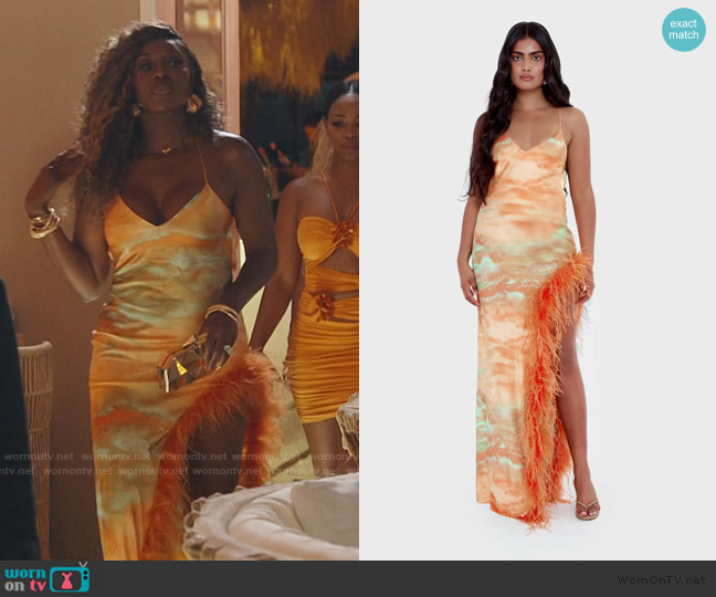 Melrose Haus Selina Dress worn by Wendy Osefo on The Real Housewives of Potomac