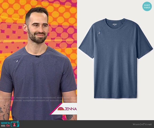 Rhone Reign Tee worn by Eric Johnson on Today