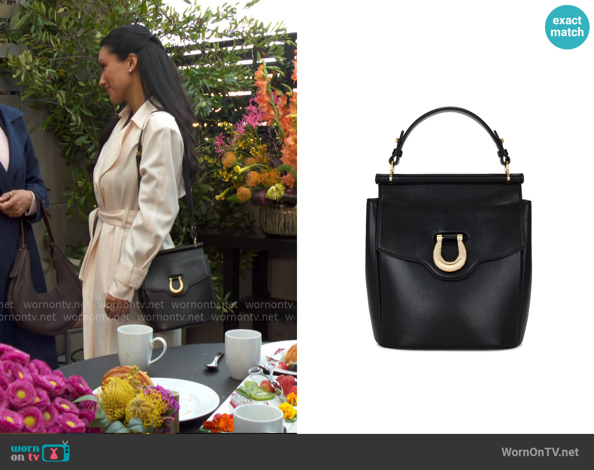 Sancia Juna Backpack worn by Audra Charles (Zuleyka Silver) on The Young and the Restless