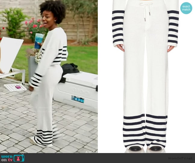 Ser.o.ya Poe Pant worn by Venita Aspen on Southern Charm