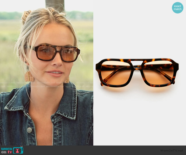 Vehla Dixie Sunglasses worn by Taylor Ann Green on Southern Charm