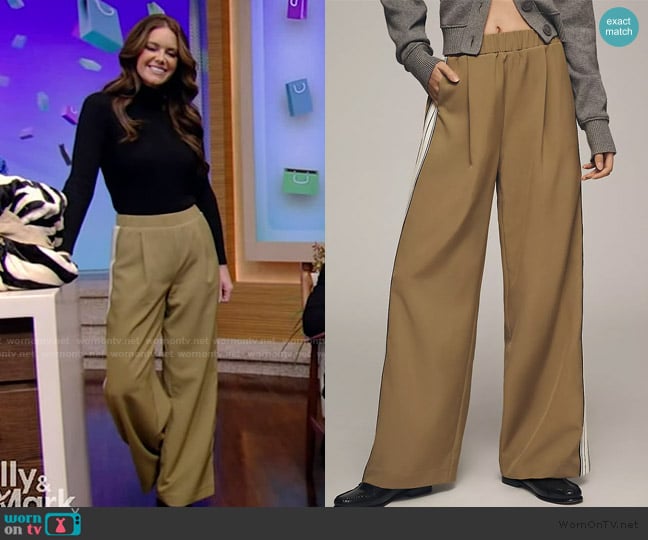 Bishop + Young Ford Track Pants worn by Monica Mangin on Live with Kelly and Mark