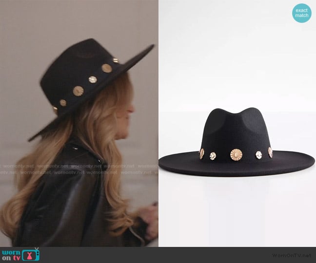 Fame Accessories Conch Panama Hat worn by Elle Grant (Sloane Avery) on All American