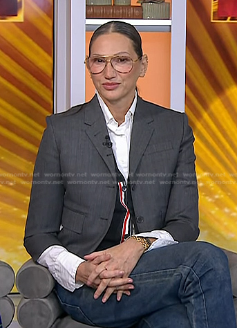Jenna Lyons’ grey blazer on Today