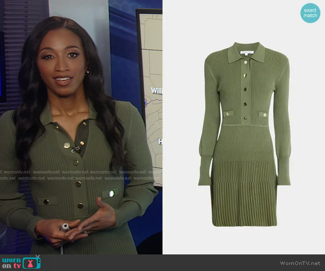 Veronica Beard Lauper Dress worn by Brittany Bell on Good Morning America