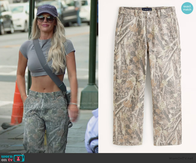 Abercrombie and Fitch Baggy Workwear Pant worn by Madison LeCroy on Southern Charm
