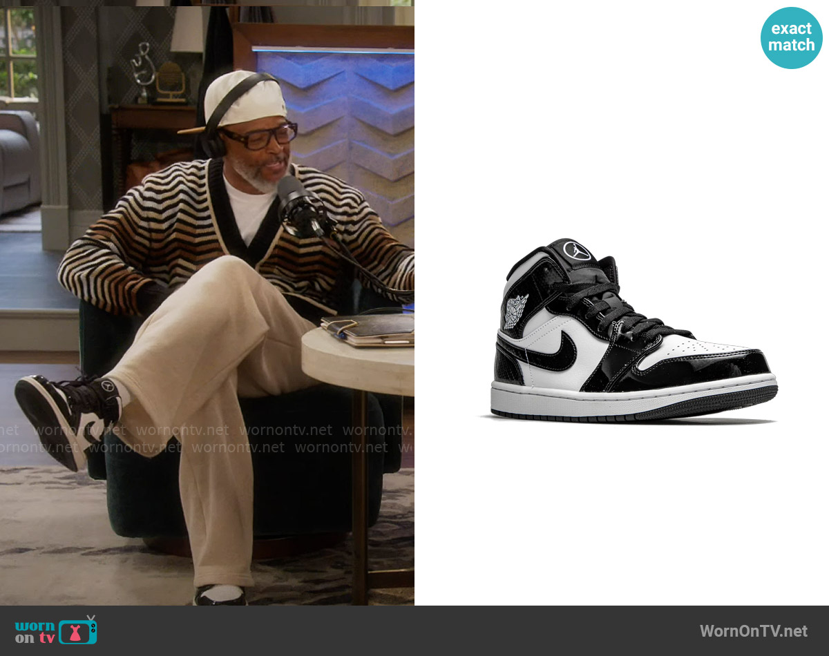 Jordan Air Jordan 1 Mid All-Star 2021 worn by Poppa (Damon Wayans) on Poppas House