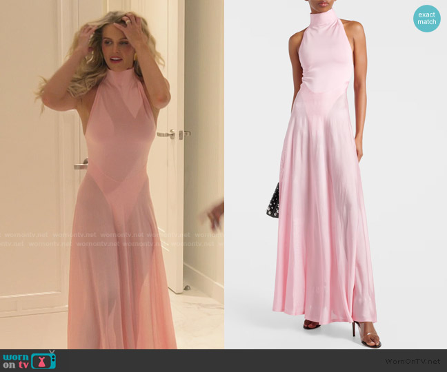 Alaia Turtleneck maxi dress worn by Madison LeCroy on Southern Charm