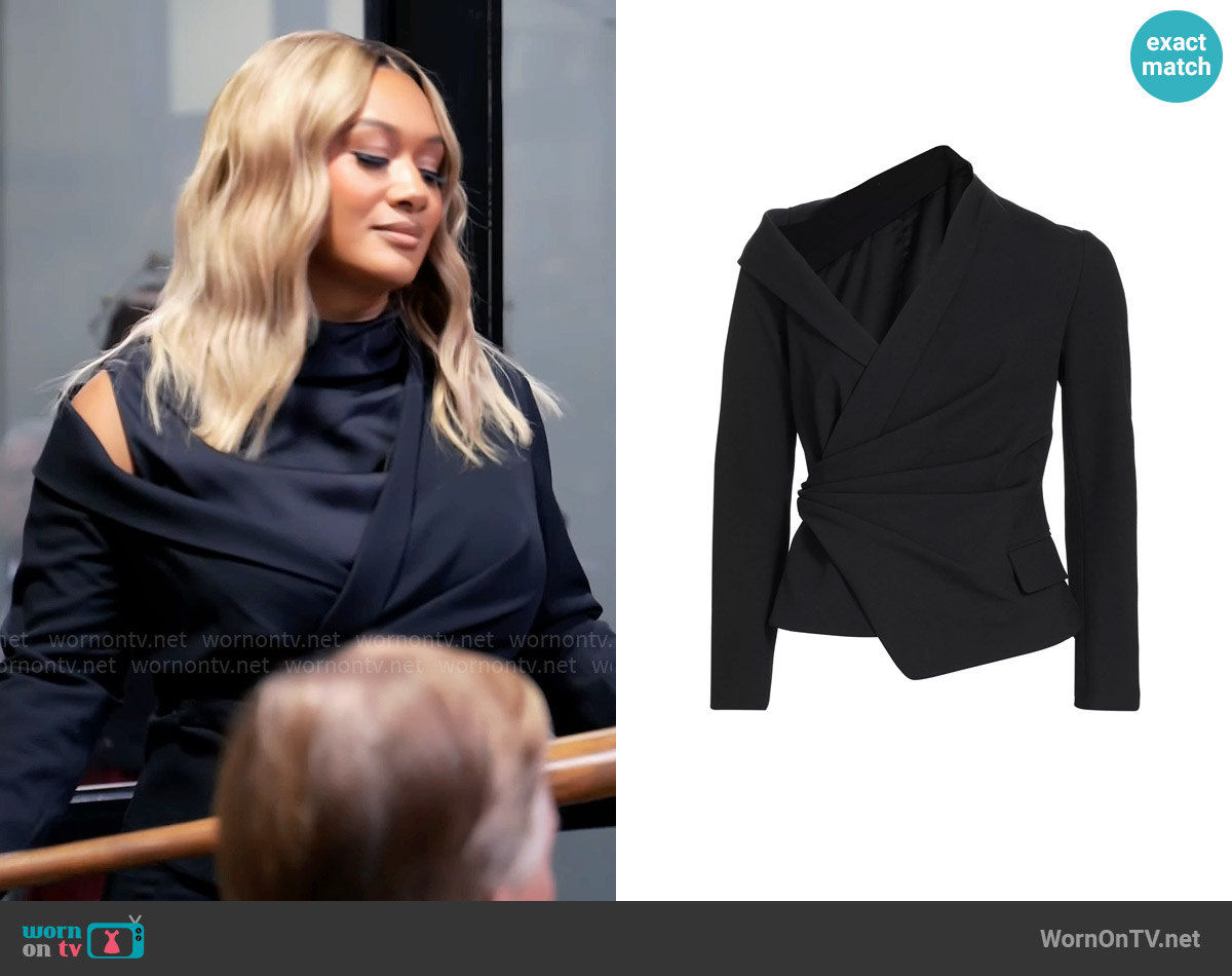 A.L.C. Skyla Jacket worn by Fatima (Crystal Hayslett) on Tyler Perrys Sistas