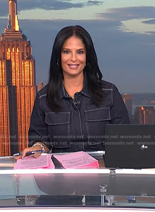 Darlene’s flap pocket denim dress on Today