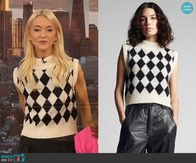 Eleven Six Isa Tank worn by Zanna Roberts on The Drew Barrymore Show
