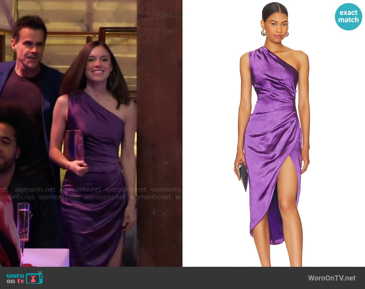 Elliatt Cassini Dress in Royal Purple