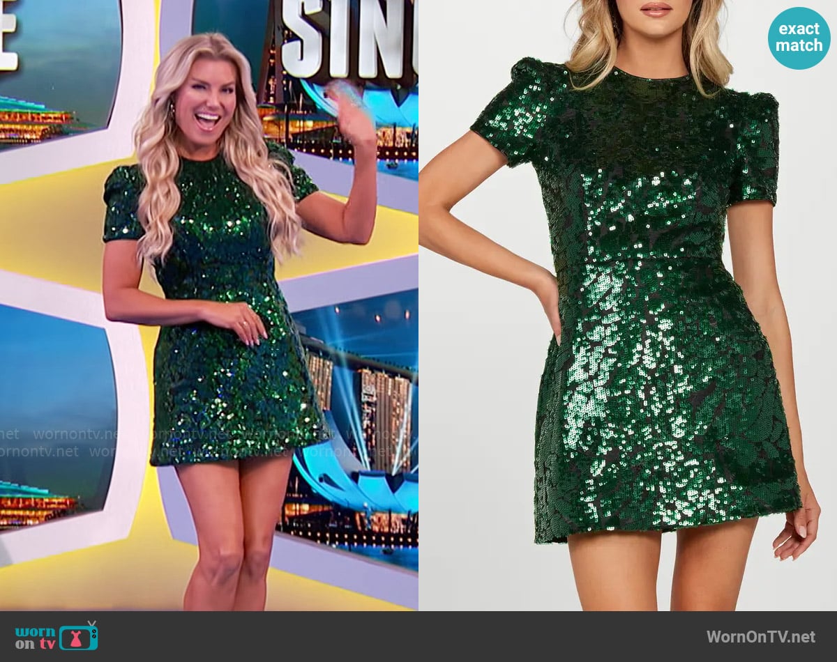 Helsi Coco Dress worn by Amber Lancaster on The Price is Right