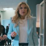 Isla’s denim blazer on Running Point