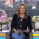 Jenna’s blue flare jeans on Today