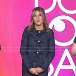 Jenna’s bow detail denim jacket and jeans on Today