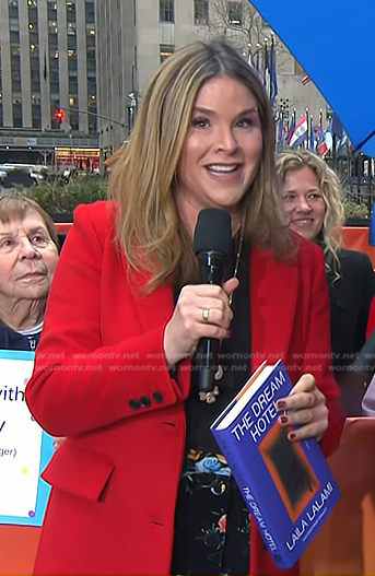 Jenna’s red coat on Today