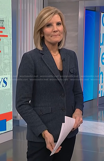 Kate’s blue blazer on NBC News Daily