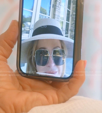 Kathy’s square sunglasses on The Real Housewives of Beverly Hills
