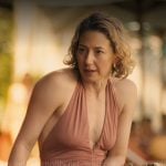 Laurie’s rose pink swimsuit on The White Lotus