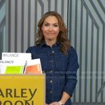 Lori’s denim dress on Good Morning America