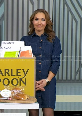 Lori’s denim dress on Good Morning America