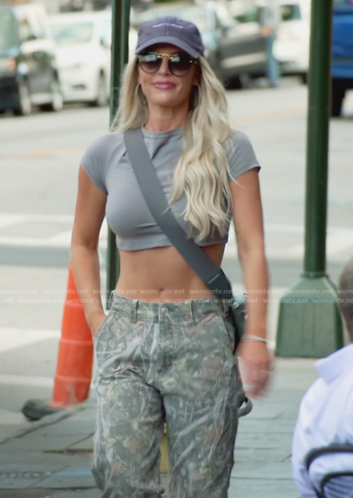 Madison’s camo print pants on Southern Charm