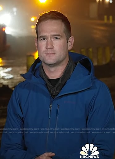 Morgan Chesky’s blue zip jacket on Today