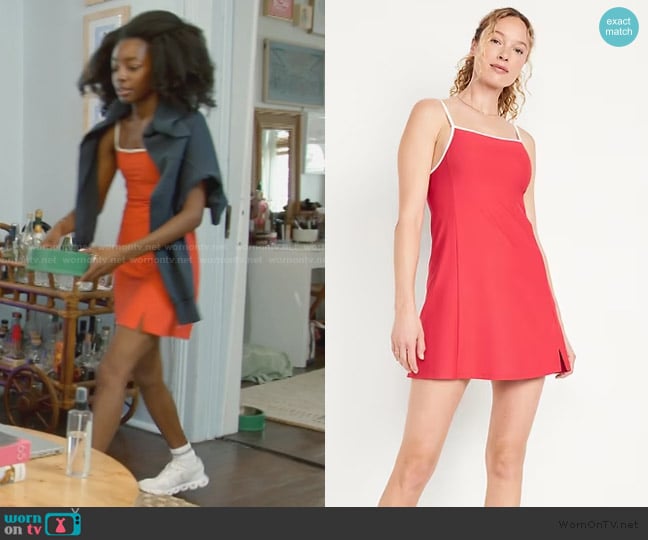 Old Navy PowerSoft Cami Athletic Dress worn by Venita Aspen on Southern Charm