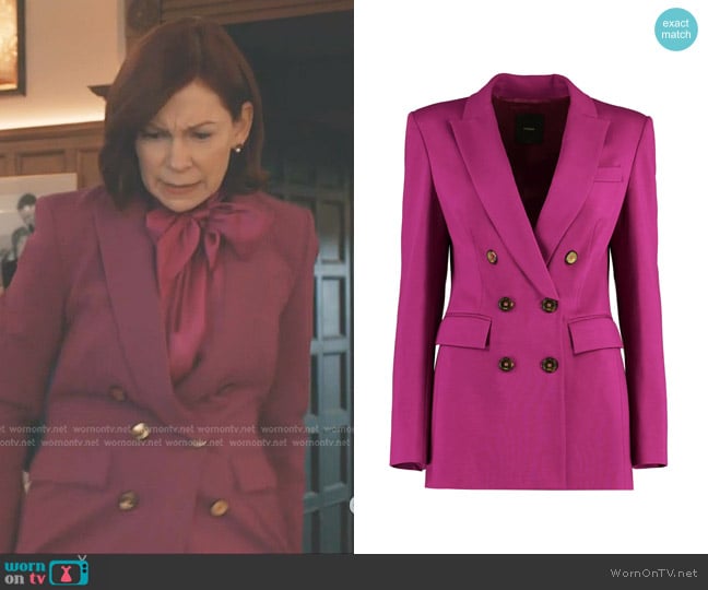 Pinko Glorioso Blazer in Vib worn by Elsbeth Tascioni (Carrie Preston) on Elsbeth