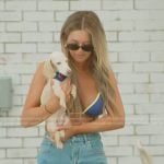 Salley’s blue bikini top on Southern Charm