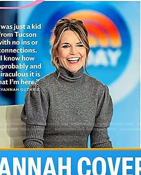 Savannah’s grey Us Weekly cover dress on Today