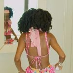 Venita’s multicolored ruffle bikini on Southern Charm
