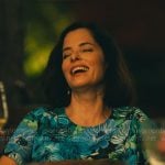 Victoria’s blue floral dress on The White Lotus