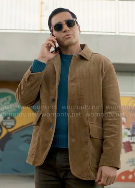 Will’s corduroy jacket on Will Trent