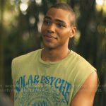 Zion’s Solar Psyche tank top on The White Lotus