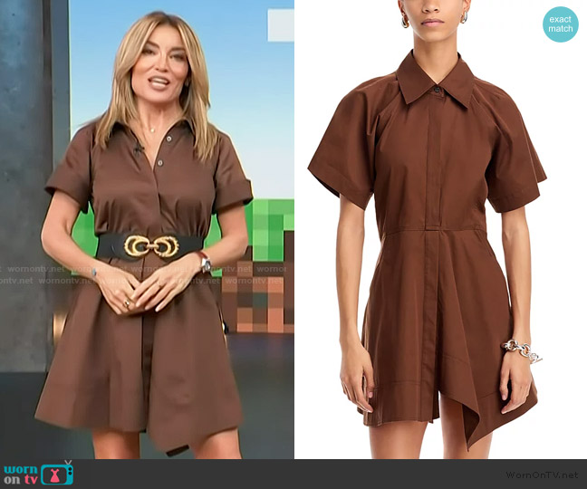 A.L.C. Julie Dress worn by Kit Hoover on Access Hollywood