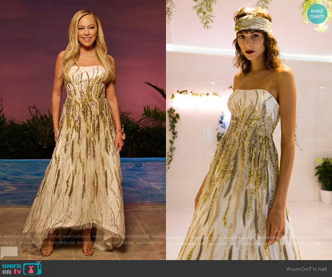 August Getty Couture Spring 2018 Collection worn by Sutton Stracke on The Real Housewives of Beverly Hills