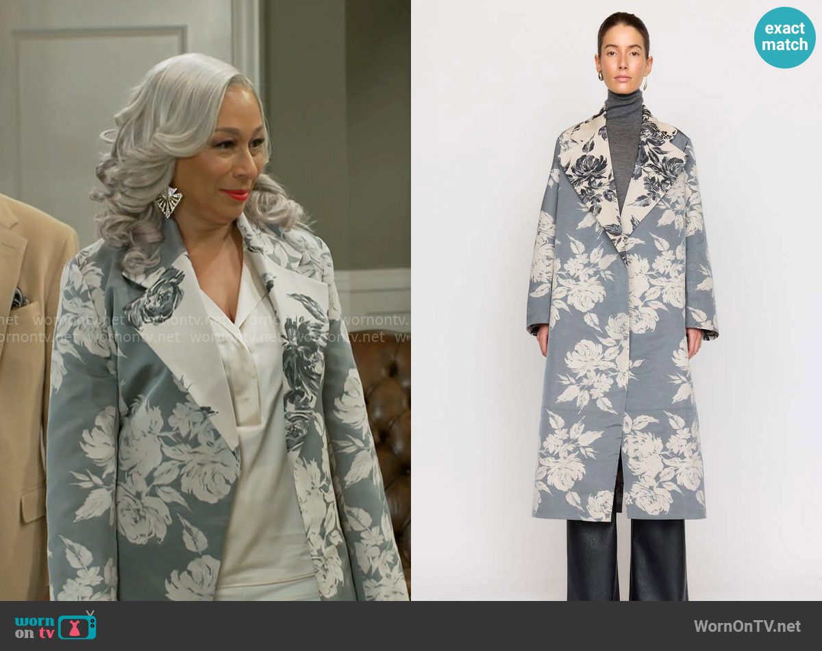 Christy Lynn Rochelle Coat worn by Anita Dupree (Tamara Tunie) on Beyond the Gates
