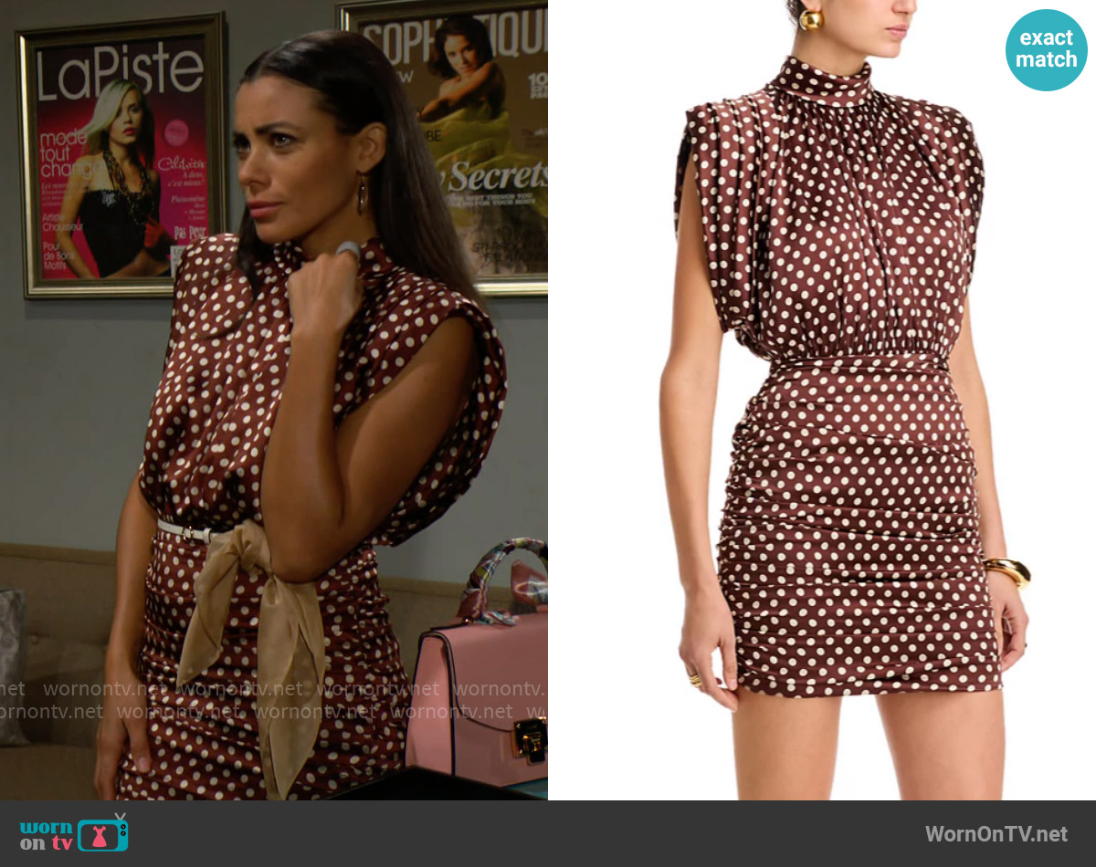 Ronny Kobo Antares Dress worn by Daphne Rose (Murielle Hilaire) on The Bold and the Beautiful