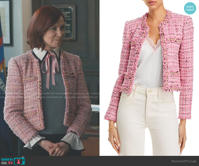 Generation Love Serena Tweed Blazer worn by Elsbeth Tascioni (Carrie Preston) on Elsbeth