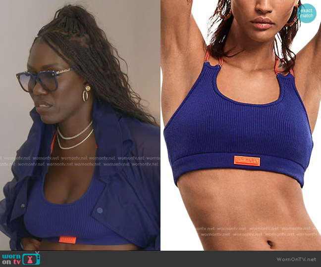 Adidas x Ivy Park Ribbed Sports Bra worn by Bozoma Saint John on The Real Housewives of Beverly Hills