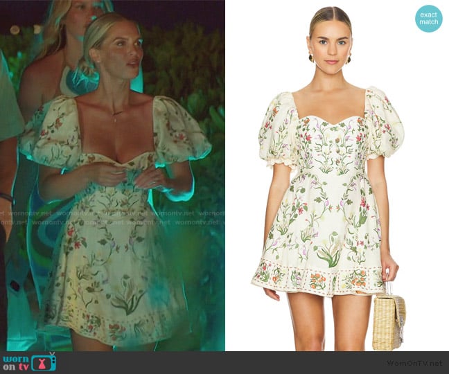 Agua by Agua Bendita Vuelo Cultivo Dress worn by Madison LeCroy on Southern Charm