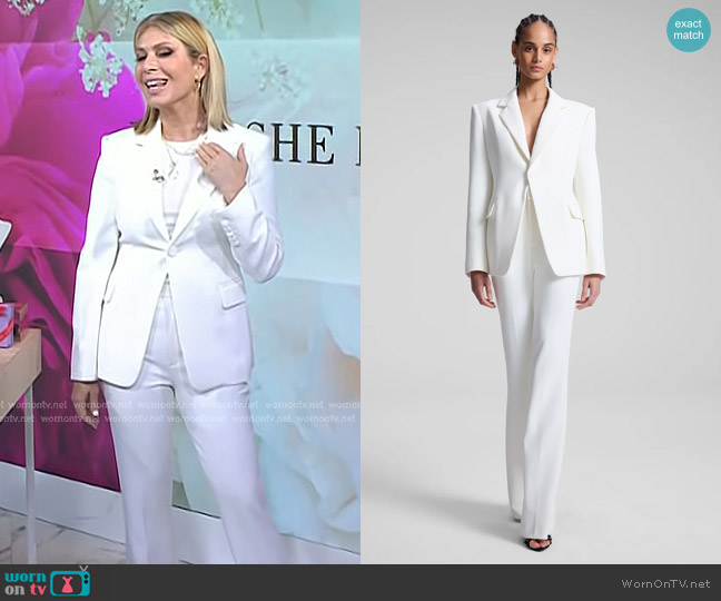 A.L.C. Elza Tailored Jacket worn by Jill Martin on Today