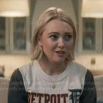 Alice’s Detroid Tigers t-shirt on Grosse Pointe Garden Society