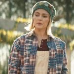 Alice’s patchwork plaid shirt on Grosse Pointe Garden Society