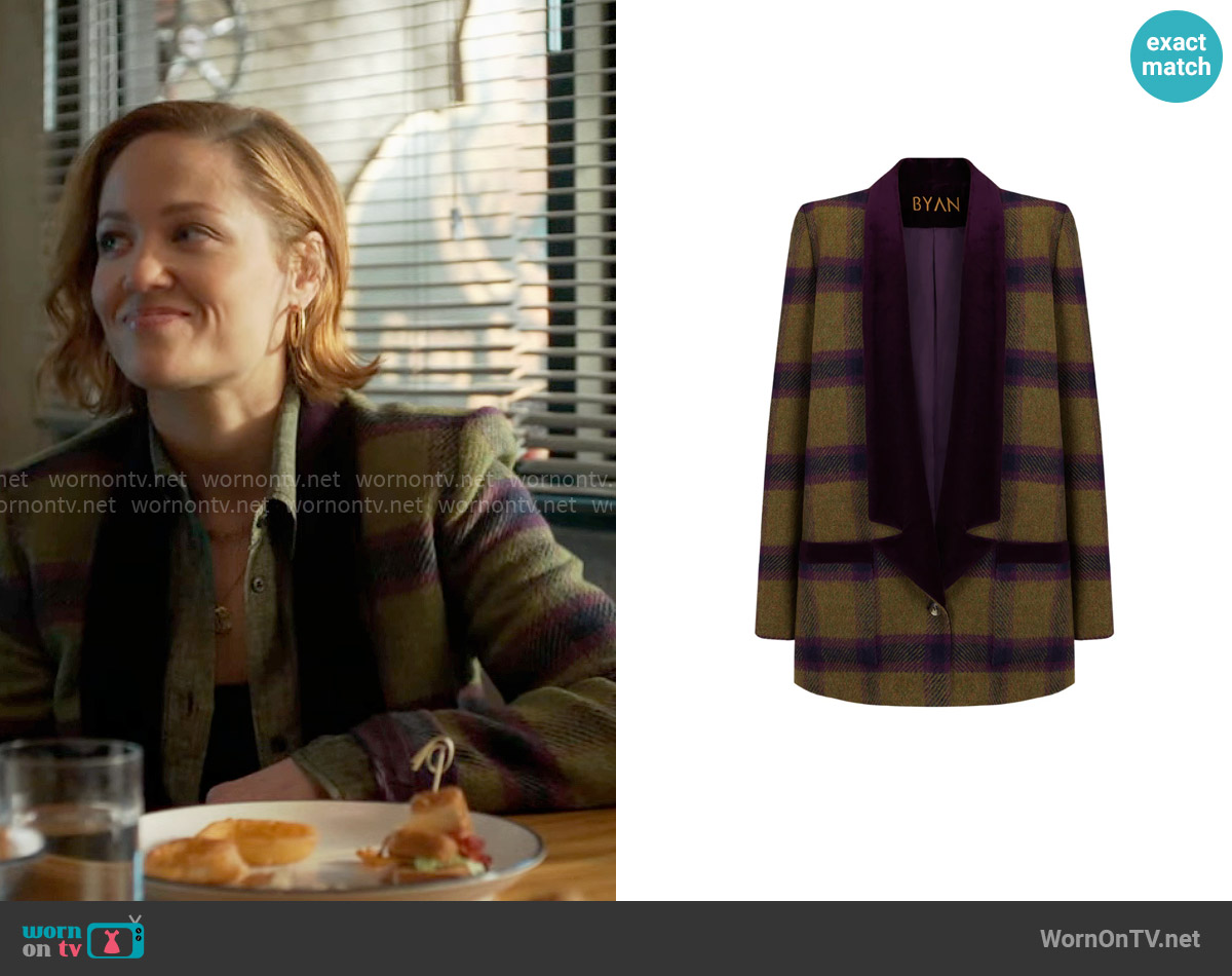 Byan Dickens Blazer worn by Angie Polaski (Erika Christensen) on Will Trent