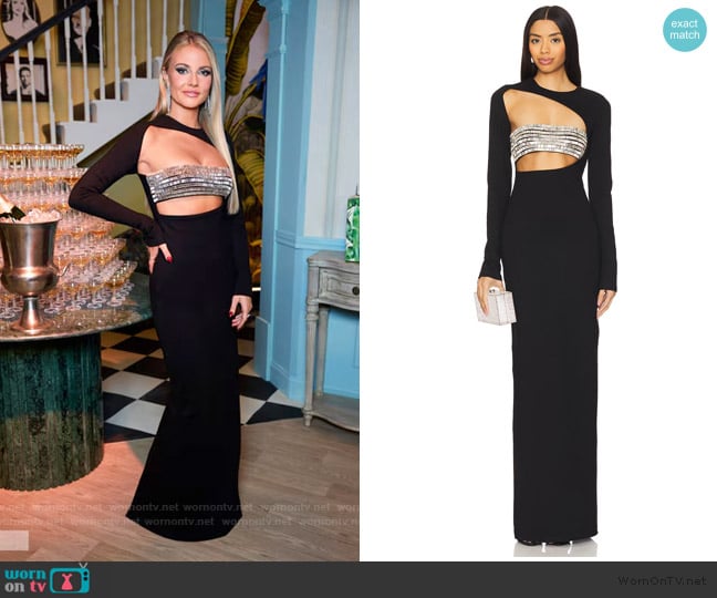 Camila Coelho Gelina Maxi Dress worn by Taylor Ann Green on Southern Charm