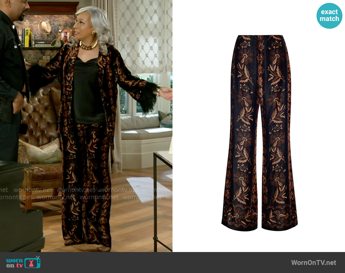 Cara Cara Firenze Pant worn by Anita Dupree (Tamara Tunie) on Beyond the Gates