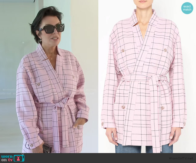 Chanel Pink Tweed Jacket worn by Kris Jenner (Kris Jenner) on The Kardashians